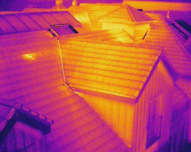 Thermal Imaging Roof Survey Image Bangor